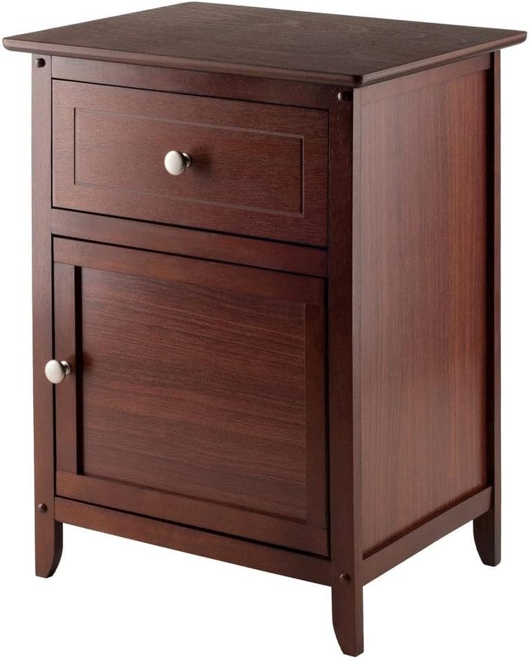 FurniFact Farmhouse Nightstand with Storage 🛏️