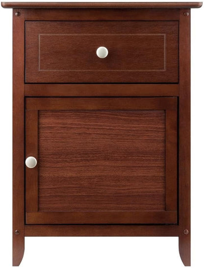 FurniFact Farmhouse Nightstand with Storage 🛏️