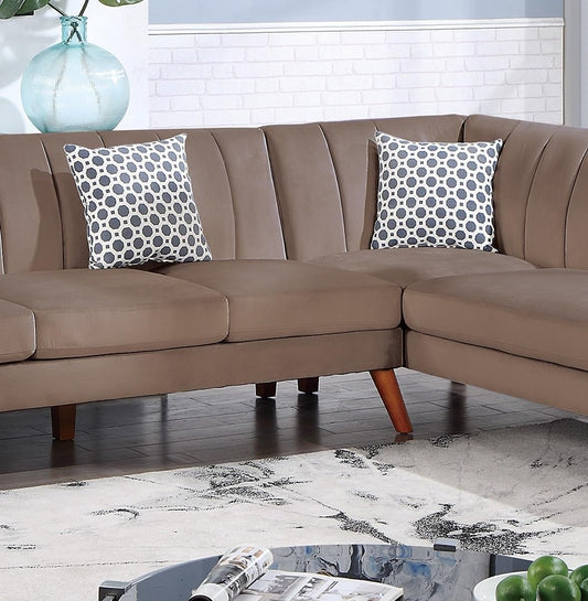 Kaimei Velvet Sectional Sofa 🛋️✨