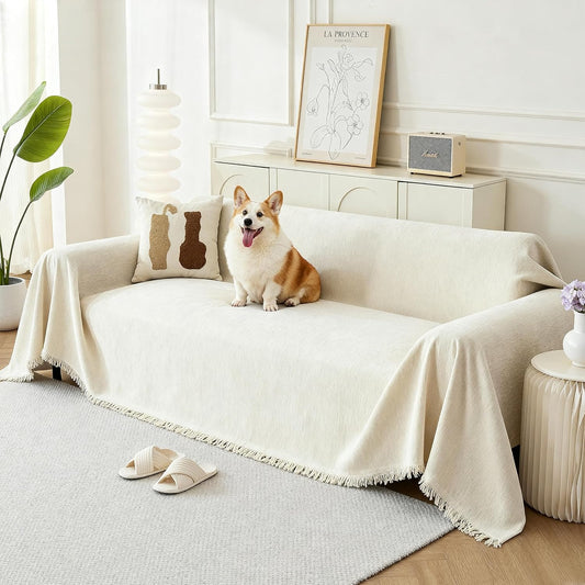 KaviKon Chenille Sectional Slipcover 🛋️